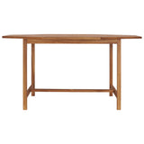 Garden Table 150x150x75 cm Solid Teak Wood 49009