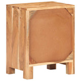 Bedside Cabinet 40x30x50 cm Solid Acacia Wood 320474