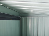 5 x 3ft Garden Storage Shed with Sliding Door and Sloped Roof Outdoor Equipment Tool, Black T3398P314704
