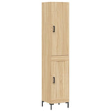 Highboard Sonoma Oak 34.5x34x180 cm Engineered Wood 3199108