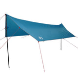 ZNTS Camping Tarp Blue 460x305x210 cm Waterproof 94686