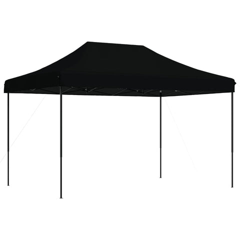 ZNTS Foldable Party Tent Pop-Up Black 410x279x315 cm 4005014