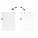 Venetian Blinds Height Adjustable White 220 x 160 cm Aluminium 42006034