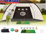 10x7ft Golf Practice Net Golf Hitting Aid Training Driving Chipping Indoor Out 07005470