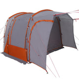 Car Tent 4-Person Grey and Orange Waterproof 4009499