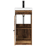 Bathroom Vanity with Sink Old Wood 42 x 40 x 84.5 cm 890002