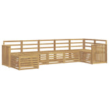 Outdoor Sofa Set 7 pcs White 3392189