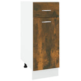 Drawer Bottom Cabinet Lyon Smoked Oak 30x46x81.5 cm Engineered Wood 815567