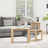 808606 Nesting Tables 3 pcs Sonoma Oak Engineered Wood