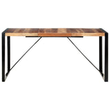 Dining Table 160x80x75 cm Solid Wood 321541