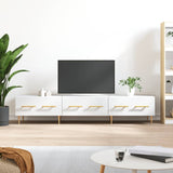 TV Cabinet White 150x36x30 cm Engineered Wood 829140