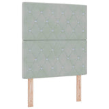 Headboard with Headboard Light Grey 80 cm Faux Leather 3337740