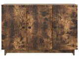 Sideboard Smoked Oak 89 x 34.5 x 80 cm Engineered Wood 893960