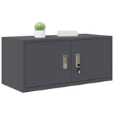 Storage Cabinet Anthracite 90 x 40 x 40 cm Steel 891630