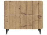 Bedside Cabinet 2 pcs Artisan Oak 43 x 34.5 x 49.5 cm 894314
