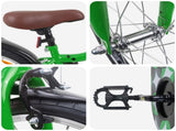 Kids Bike 18 Inches for 5-7 Years Old Green 42009478