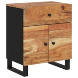 Bedside Cabinet 50x33x60 cm Solid Wood Acacia&Engineered Wood 350669