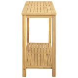 Garden Console Table Light Acacia 110 x 40 x 75 cm 42026790