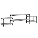 TV Cabinet Grey Sonoma 197x35x52 cm Engineered Wood 826328