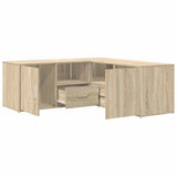 Corner Cabinet Sonoma Oak 200x40x45 cm Engineered Wood 3307830