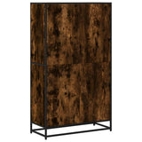 Bookcase Smoked Oak 80.5x35x139 cm Engineered Wood 3300847