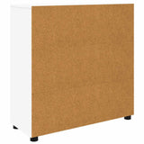 Storage Cabinet White 80 x 31 x 81 cm Engineered Wood 888847