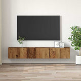 TV Cabinet Set 3 pcs Brown 60 x 30 x 30 cm Engineered Wood 875166