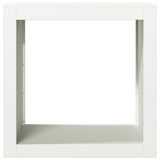 Firewood Rack White 60x40x60 cm Steel 851004