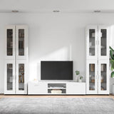 TV Cabinet Set with Drawer FLORIN 3 pcs White Engineered Wood 3397984