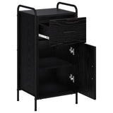 Sideboard Black Oak 40 x 33 x 80.5 cm Engineered Wood 8013806