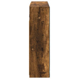 Bathroom Mirror Cabinet Smoked Oak 60 x 14.5 x 50 cm 889075