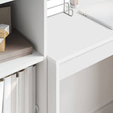 Desk White 80 x 40 x 76 cm 869386