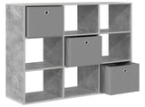 Sideboard with Drawer Concrete Grey 102 x 31 x 99.5 cm 8000495