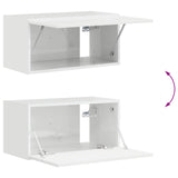 TV Cabinet Set 5 pcs High Gloss White Engineered Wood 3409100