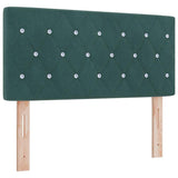 Headboard with Headboard Dark Green 100 cm Faux Leather 42007084