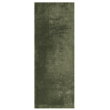 Rug HUARTE Short Pile Soft and Washable Forest Green 80x200 cm 375091