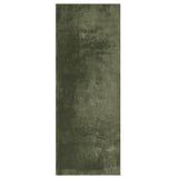 ZNTS Rug HUARTE Short Pile Soft and Washable Forest Green 80x200 cm 375091