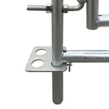 4-Panel Sheep Pen Galvanised Steel 183 x 183 x 92 cm 141815