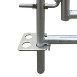 4-Panel Sheep Pen Galvanised Steel 183 x 183 x 92 cm 141815