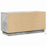 TV Cabinet with LED Concrete grey 100 x 38 x 49 cm 869669