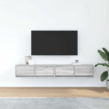 TV Cabinets 2 pcs Grey Sonoma 80x31x25.5 cm Engineered Wood 861519