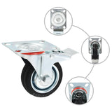 12 pcs Swivel Casters 75 mm 278012