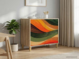 Sideboard BONN Sonoma 69 x 33 x 75 cm Engineered Wood 8006921