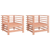 Garden Chairs 2 pcs Solid Wood Douglas 825630