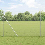 Welded Wire Fence Silver 1.5 x 50 m Steel 42004976