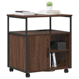Cabinet with Charging Station Brown Oak 61 x 46 x 67 cm 859834
