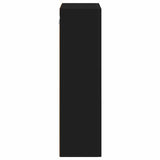 Hanging Cabinet Black 59 x 20 x 71.5 cm Engineered Wood 891355