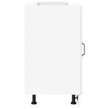 Kitchen Base Cabinet Lucca White Engineered Wood 854308