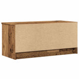 TV Cabinet Old Wood 80x35x36.5 cm Engineered Wood 856854