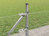 Hexagonal Fence with Concrete Base 50 x 0.4 m Galvanised Steel 3353819